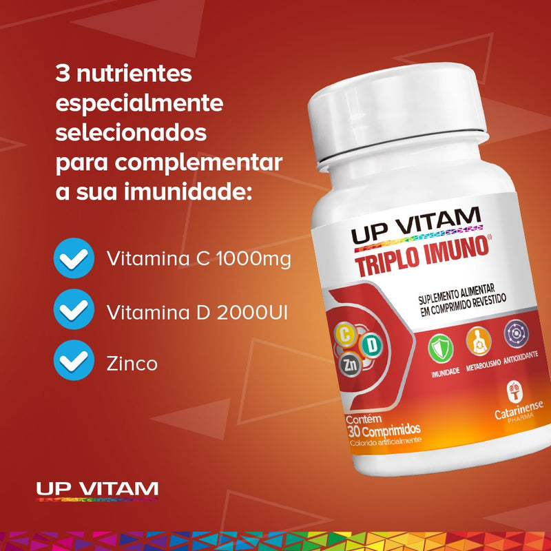 Up vitam triplo imuno 30 comprimidos