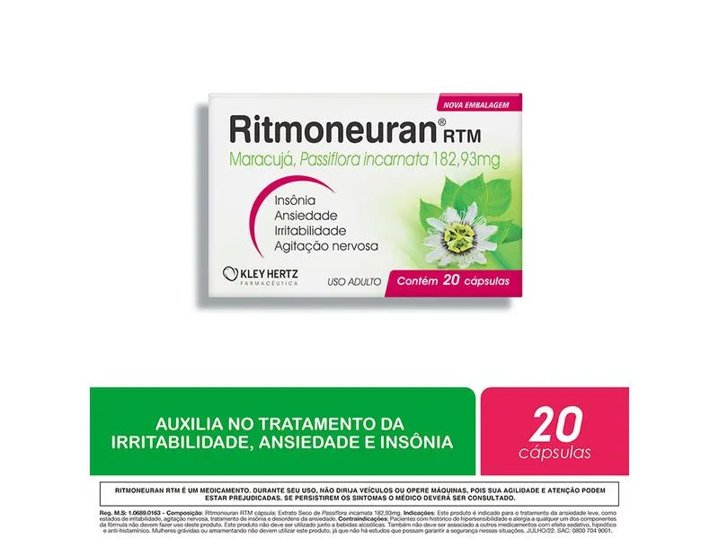 Ritmoneuran RTM 20 Cápsulas