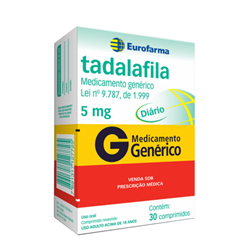 Tadalafila 5mg 1 caixa - C/30 Comprimidos - Promoção!!