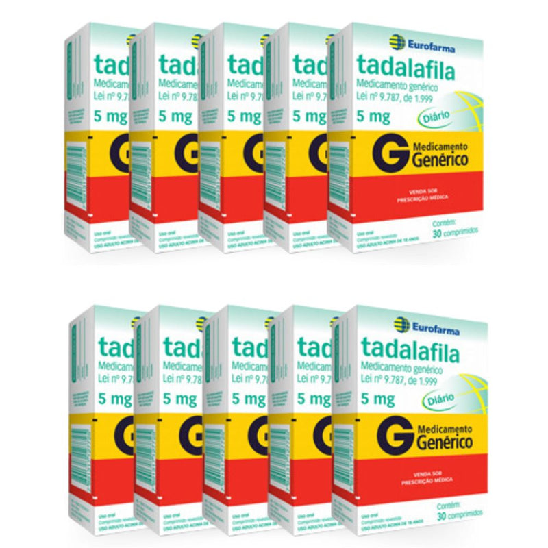 Tadalafila 5mg 1 caixa - C/30 Comprimidos - Promoção!!