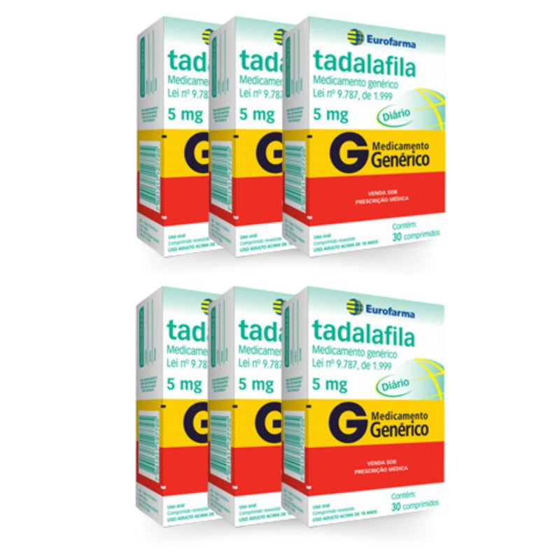 Tadalafila 5mg 1 caixa - C/30 Comprimidos - Promoção!!