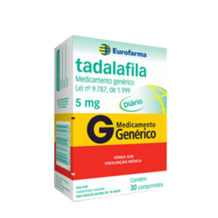 Tadalafila 5mg 1 caixa - C/30 Comprimidos - Promoção!!