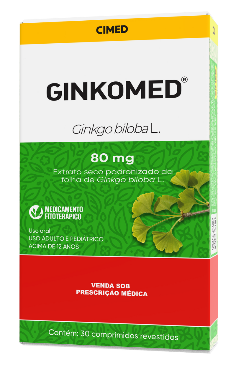 Ginkomed - Ginkgo biloba - 80mg cimed