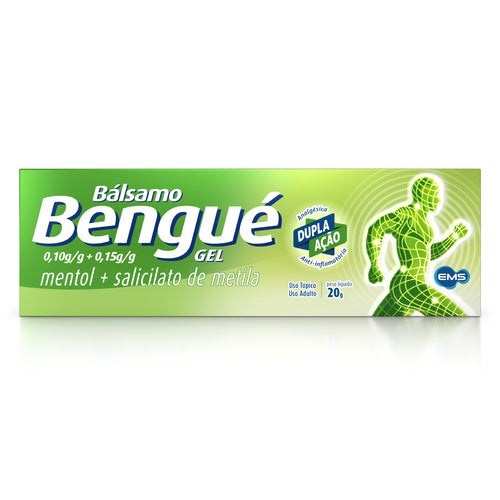 Bálsamo Bengué 0,10g/g + 0,15g/g Gel com 20g