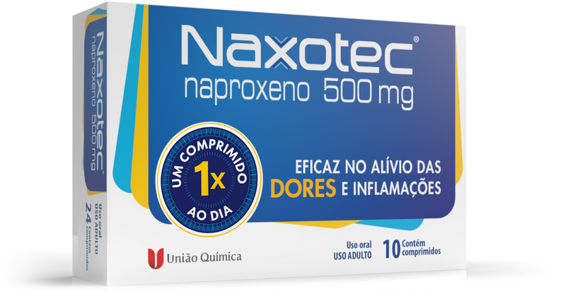 Naxotec Naproxeno 500mg 10 comprimidos